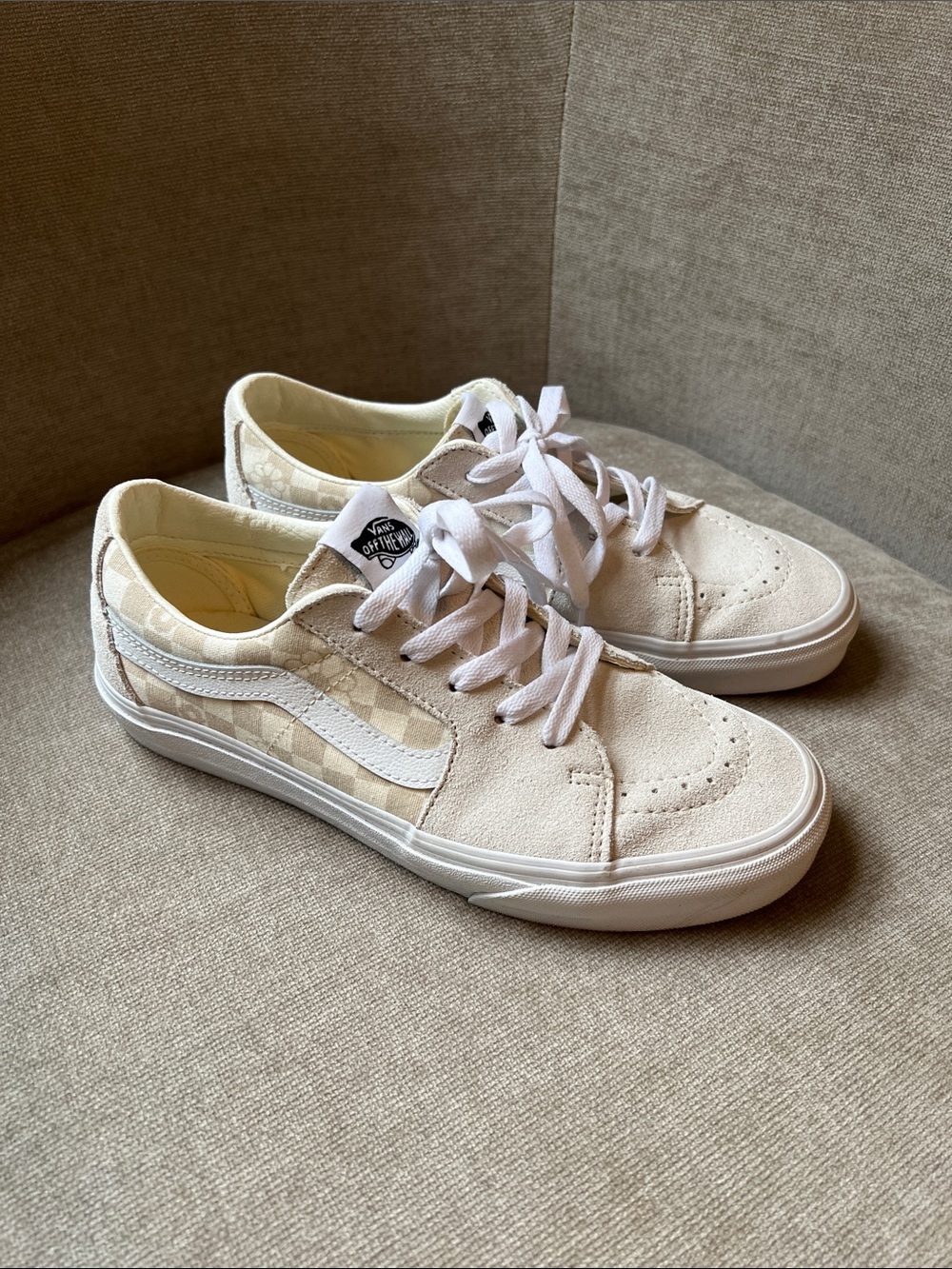 Vans Sk8-Low Floral Check 'White'